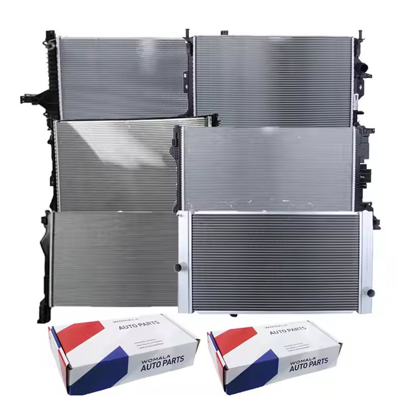 वोमोला ऑटो पार्ट्स 30665330 31332896 31694082 31694670 शीतलन प्रणाली एल्यूमीनियम रेडिएटर शीतलक संधारित्र विधानसभा वोल्वो सामान के लिए