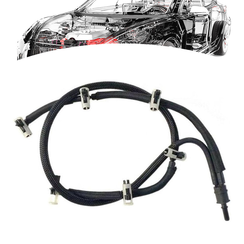 लैंड रोवर डिस्कवरी LR3 LR4 Evoque के लिए इंजेक्टर ईंधन रिसाव पाइप LR032107